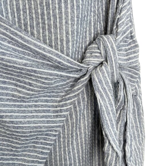 LeRumi Blue & White Striped Jamie Dress, S - Picture 6 of 9